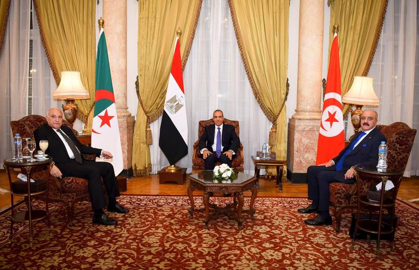 Mr.Attaf takes part in the ministerial meeting of the tripartite neighbourhood mechanism on the crisis in Libya
